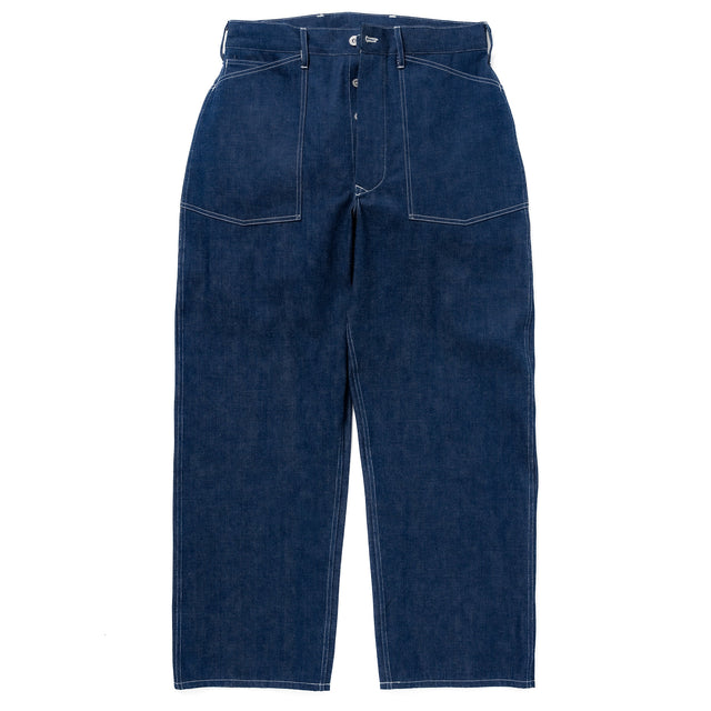 Trousers Working Denim Blue