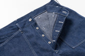 Trousers Working Denim Blue