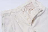Double Pleat Corduroy Trousers