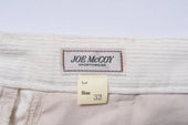 Double Pleat Corduroy Trousers