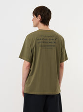 Master Piece X Universal Works Single Jersey Print Tee