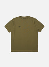 master-piece x Universal Works Olive Single Jersey Print Tee