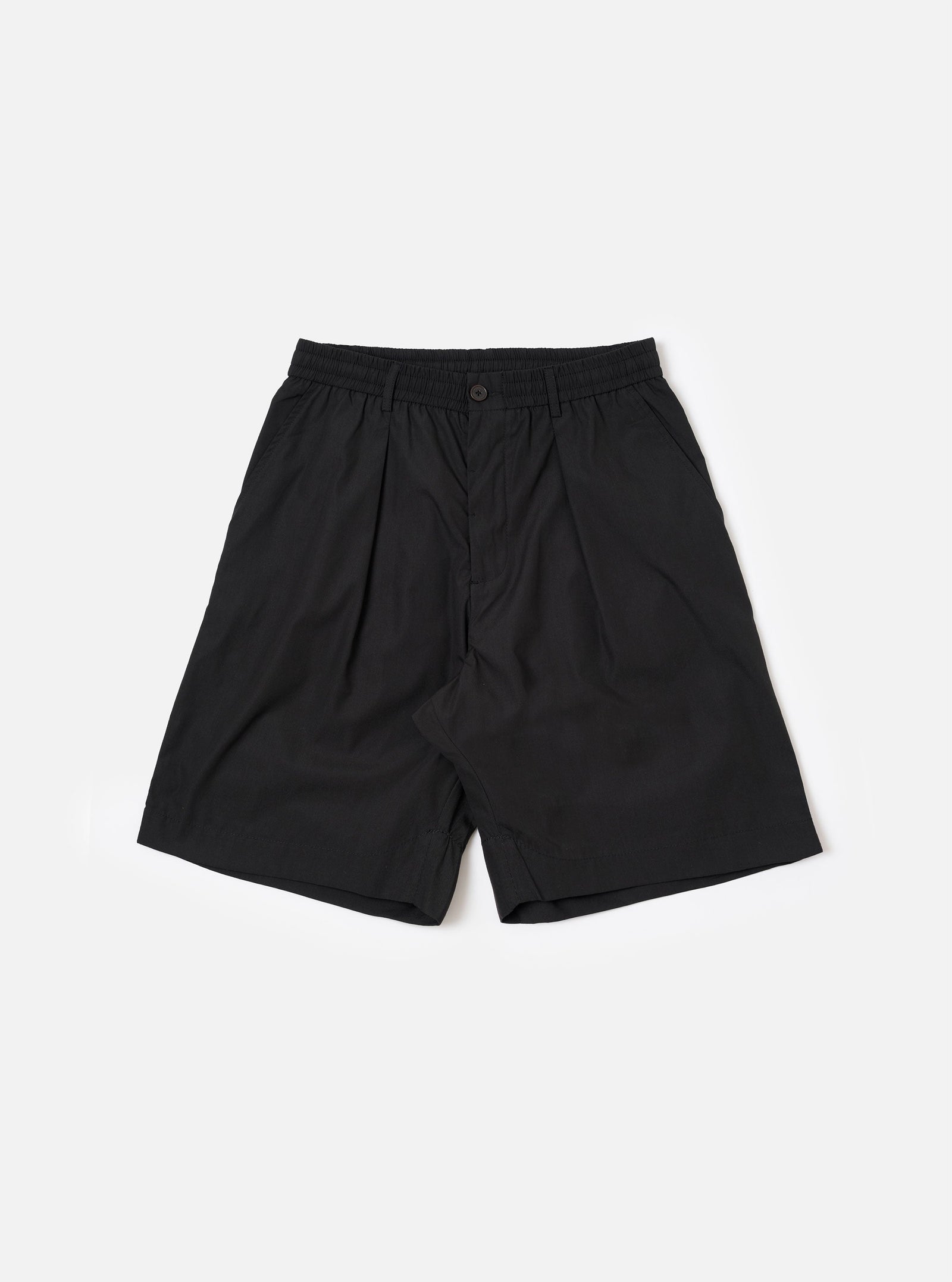 Master Piece X Universal Works Recycled Poly Tech Pleated Track Short