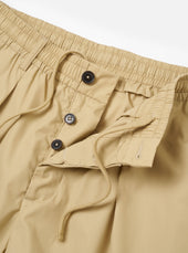 Master Piece X Universal Works Recycled Poly Tech Pleated Track Short