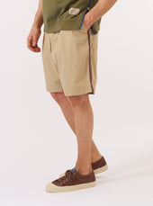 Master Piece X Universal Works Recycled Poly Tech Pleated Track Short