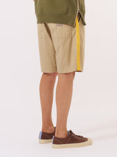 Master Piece X Universal Works Recycled Poly Tech Pleated Track Short