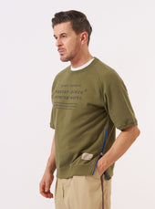 Master Piece X Universal Works Brush Back Sweat S S Billy Sweat