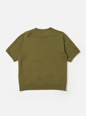 Master Piece X Universal Works Brush Back Sweat S S Billy Sweat