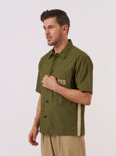 Master Piece X Universal Works Recycled Poly Tech Tech Overshirt