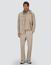 Polo Shirt In Boucl Cotton Cashmere