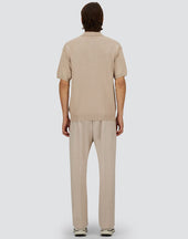 Polo Shirt In Boucl Cotton Cashmere