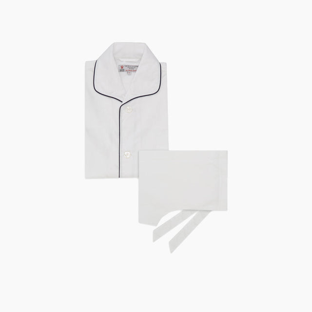 White Sea Island Cotton Pyjama Set
