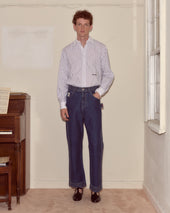Embroidered Denim Knolly Brook Trousers
