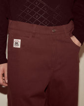 Twill Knolly Brook Trousers - Brown