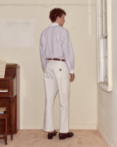 Twill Knolly Brook Trousers - White