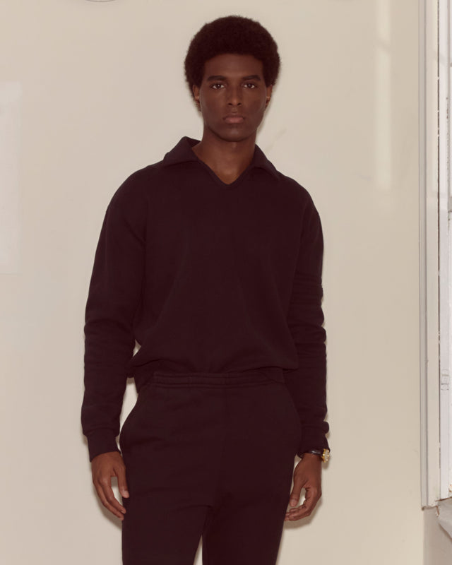 Crew Polo - Black
