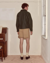 Waxed Coach's Jacket - Green