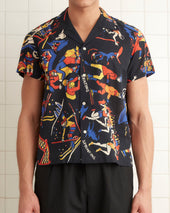 Pastimes Short Sleeve Shirt - Black/Multi