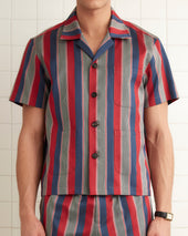 Marina Stripe Short Sleeve Shirt