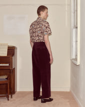 Corduroy McNab Trousers - Dark Purple