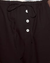 Astor Pajama Pants - Black