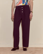 Astor Pajama Pants - Purple