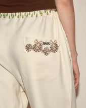Laurelist Pajama Pants - Cream