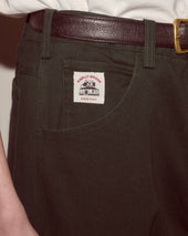 Twill Knolly Brook Trousers - Dark Green
