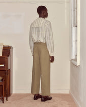Wide Leg Snap Trousers