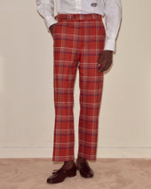 Gable Plaid Trousers