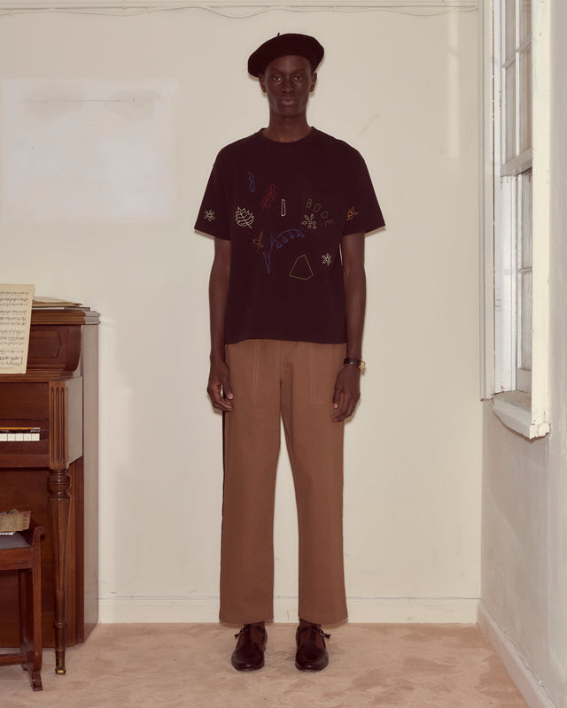 Embroidered Field Guide Tee
