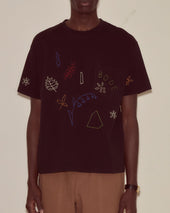 Embroidered Field Guide Tee