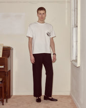 Beaded Leaf Pocket Tee