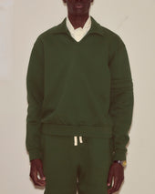 Crew Polo - Dark Green