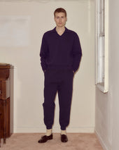 Crew Polo - Dark Purple