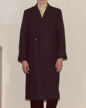 Waldorf Pinstripe Coat