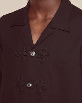Astor Trillium Shirt - Black