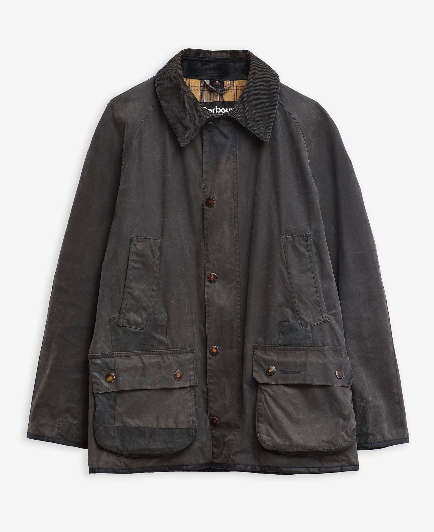Barbour Re Loved Ashby Waxed Jacketm Size M