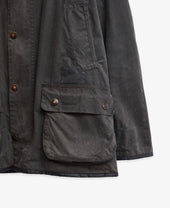 Barbour Re Loved Ashby Waxed Jacketm Size M