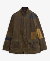 Barbour Re-Loved Lutz Waxed Jacket - Size L