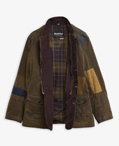 Barbour Re Loved Lutz Waxed Jacket Size L