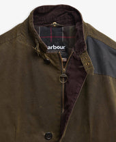 Barbour Re Loved Lutz Waxed Jacket Size L