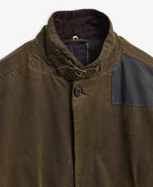Barbour Re Loved Lutz Waxed Jacket Size L