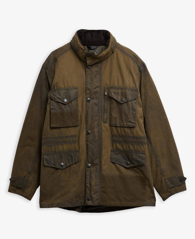 Barbour Re-Loved Sapper Waxed Jacket - Size L