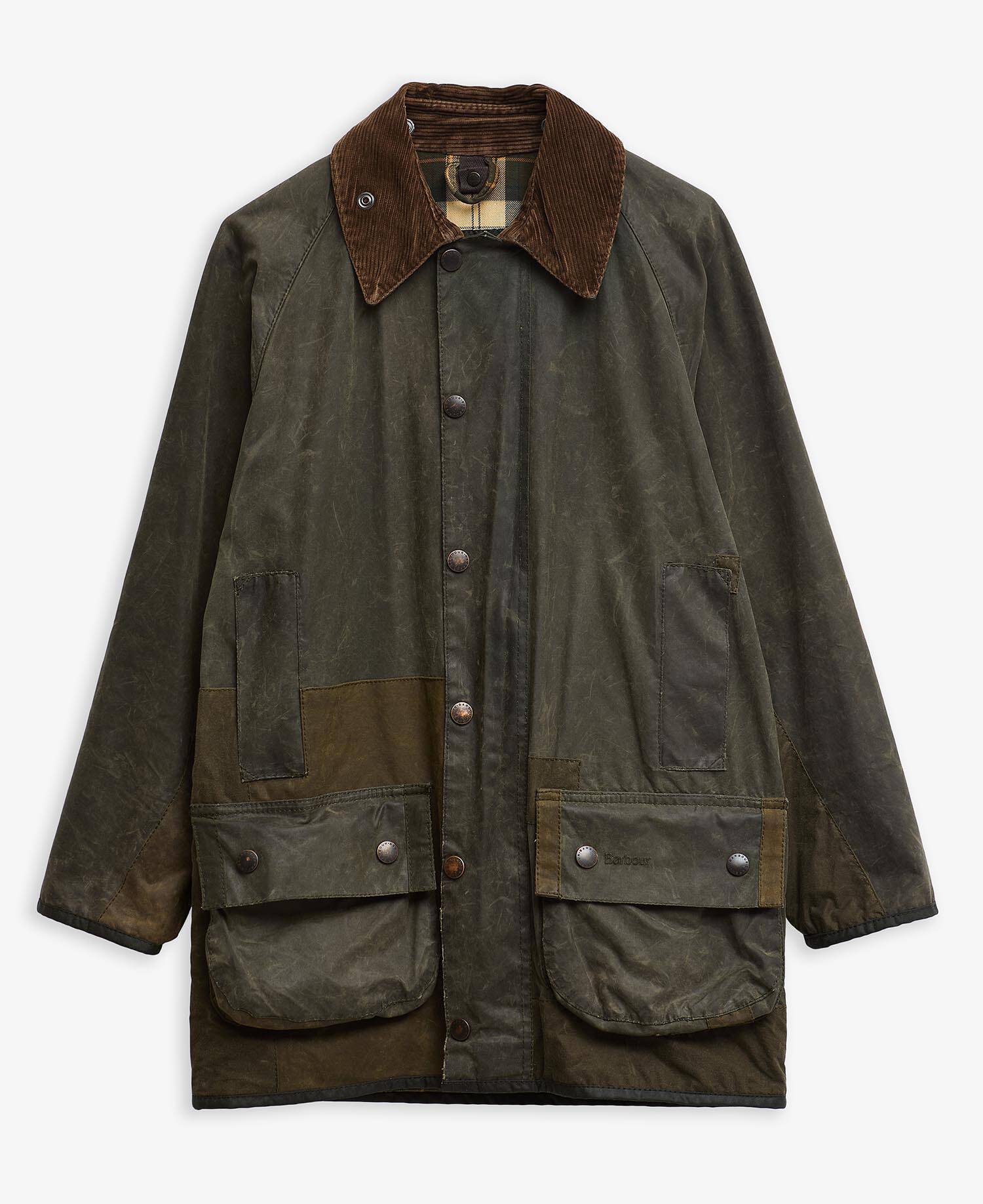Barbour Re Loved Beaufort Waxed Jacket Size 36