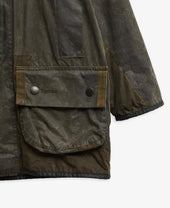 Barbour Re Loved Beaufort Waxed Jacket Size 36