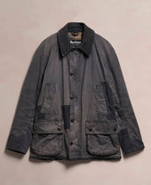 Barbour Re-Loved Men's Ashby Waxed Jacket - Size S