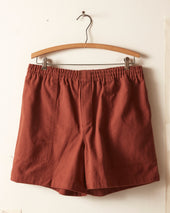 Twill Rugby Short - Cinnamon