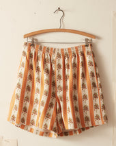 Striped Fruit Bowl Shorts