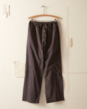 Midnight Grid Pajama Pant